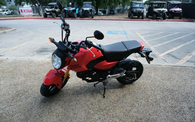 New 2025 HONDA GROM CHERRY RED