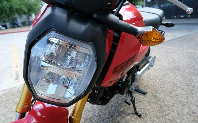 New 2025 HONDA GROM CHERRY RED