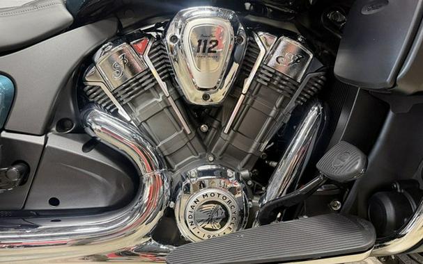 2026 Indian Pursuit Limited 112 W/Powerband Audio Cascade Gre