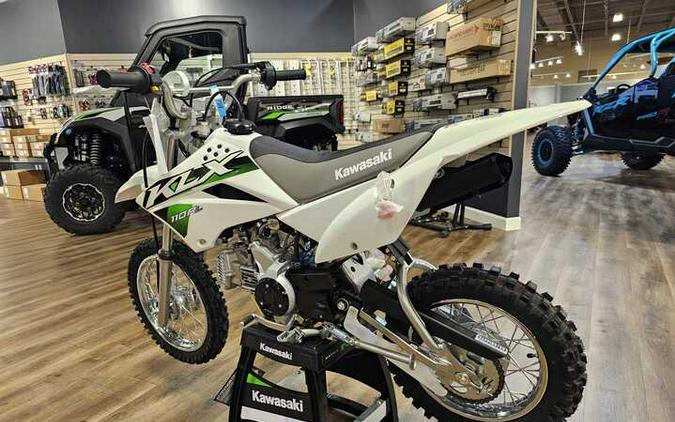 2026 Kawasaki KLX 110R L Bright White - 109702