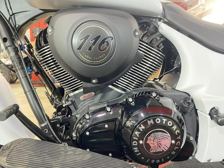 2026 Indian Motorcycle® Springfield ® Dark Horse® Ghost White Metallic Smoke