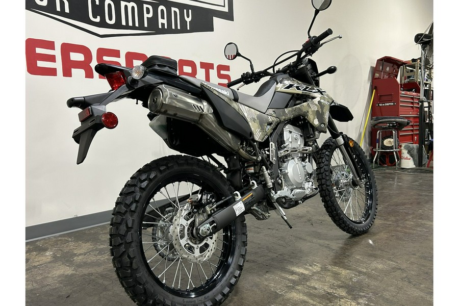 2026 KLX® 300 - Cypher Camo Beige / Ebony - Kawasaki