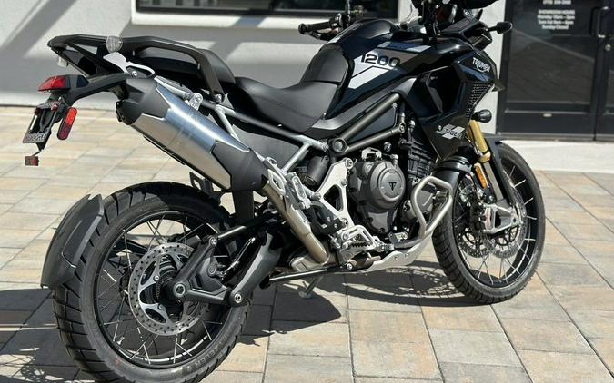 2023 Triumph Tiger 1200 Rally Pro Sapphire Black