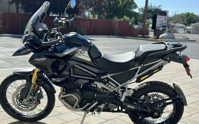 2023 Triumph Tiger 1200 Rally Pro Sapphire Black