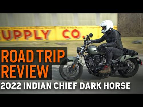 2022 Indian Chief Dark Horse Road Trip Review