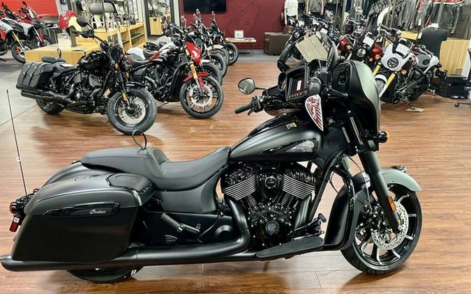 2025 Indian Chieftain Dark Horse w/PowerBand Audio Black Smo