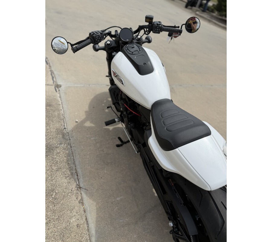 2026 Harley-Davidson Sportster S White Onyx Pearl Black Trim
