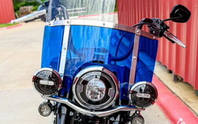 2026 Harley-Davidson® Liberty Edition Heritage Classic Midnight Ember Two-Up Laced Wheels
