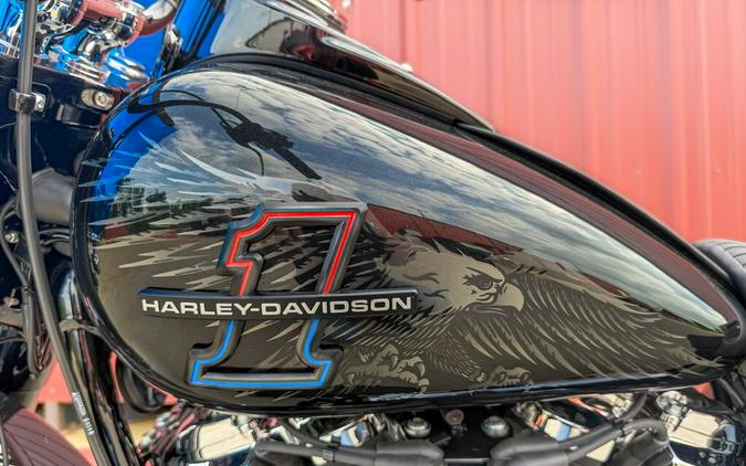 2026 Harley-Davidson® Liberty Edition Heritage Classic Midnight Ember Two-Up Laced Wheels