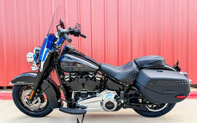 2026 Harley-Davidson® Liberty Edition Heritage Classic Midnight Ember Two-Up Laced Wheels