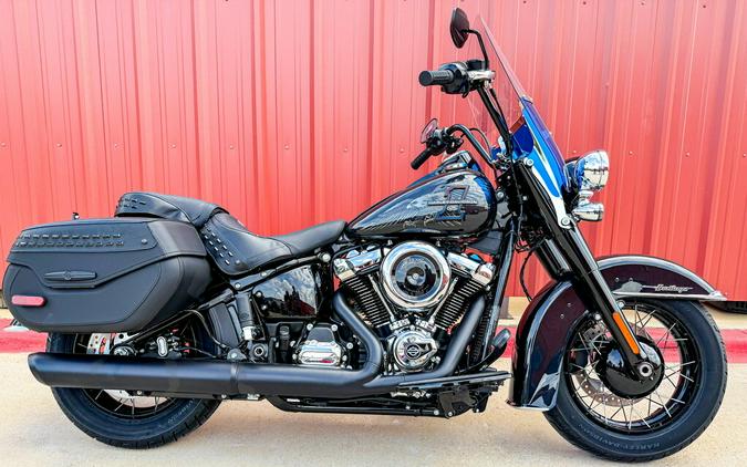 2026 Harley-Davidson® Liberty Edition Heritage Classic Midnight Ember Two-Up Laced Wheels