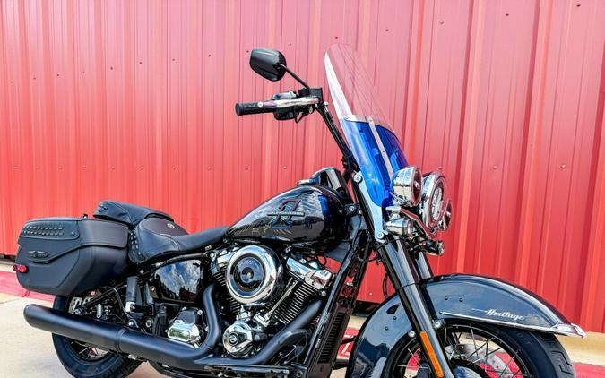 2026 Harley-Davidson® Liberty Edition Heritage Classic Midnight Ember Two-Up Laced Wheels
