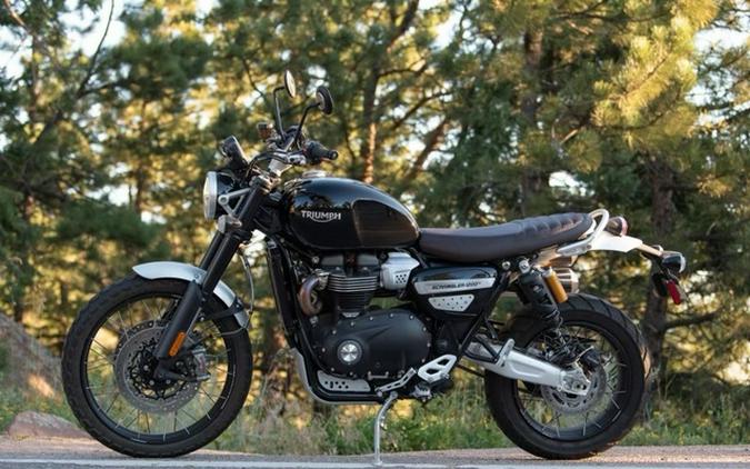 2022 Triumph Scrambler 1200 XC Sapphire Black