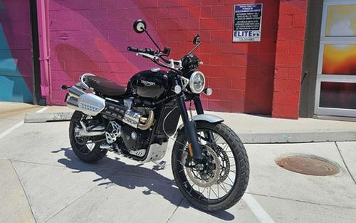 2022 Triumph Scrambler 1200 XC Sapphire Black