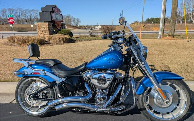 2025 Harley-Davidson® Fat Boy® Blue Burst