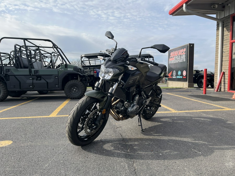 2018 Kawasaki Z650 ABS