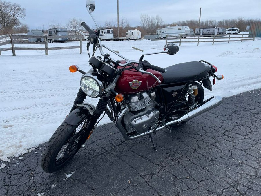 2026 Royal Enfield INT 650 - CANYON RED