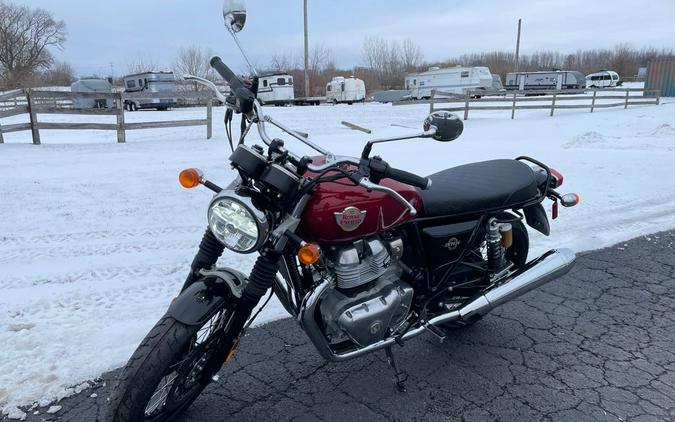 2026 Royal Enfield INT 650 - CANYON RED