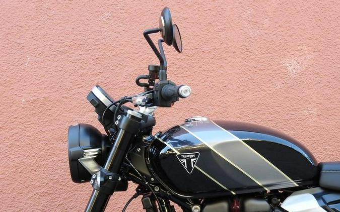 2025 Triumph Speed Twin 900 Phantom Black/Aurum Gold