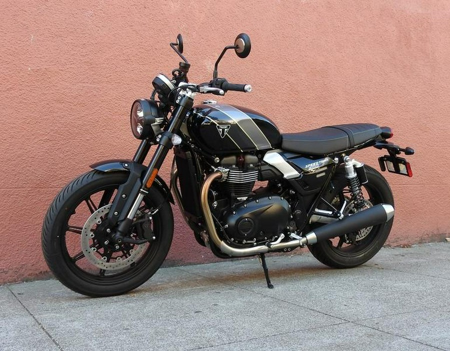 2025 Triumph Speed Twin 900 Phantom Black/Aurum Gold