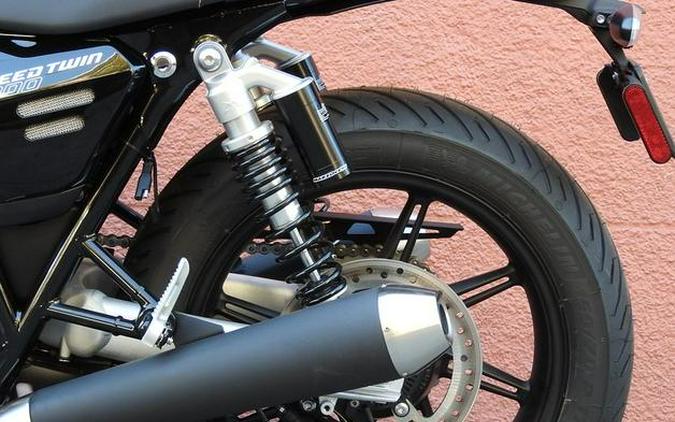 2025 Triumph Speed Twin 900 Phantom Black/Aurum Gold