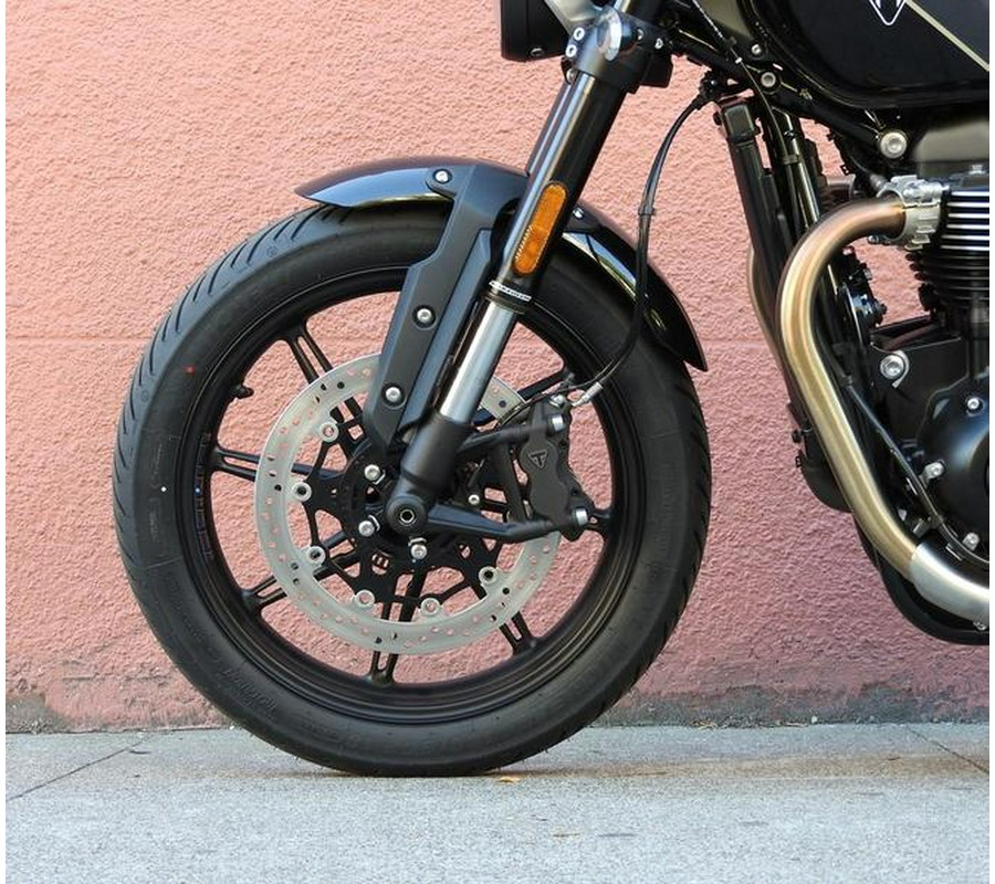 2025 Triumph Speed Twin 900 Phantom Black/Aurum Gold