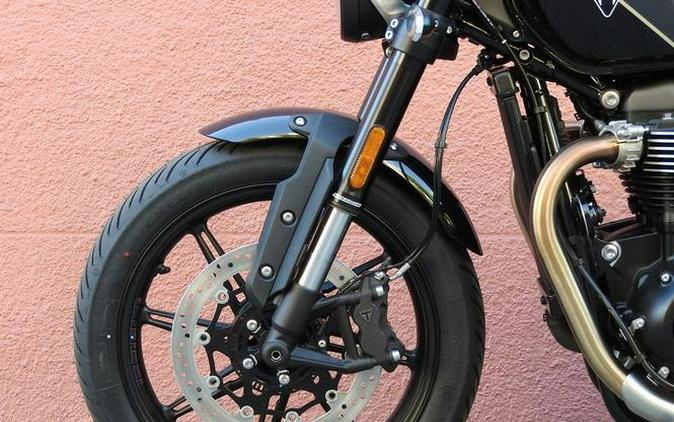 2025 Triumph Speed Twin 900 Phantom Black/Aurum Gold