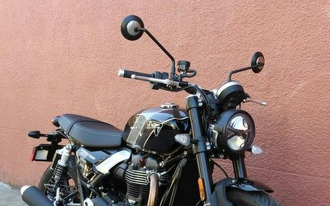 2025 Triumph Speed Twin 900 Phantom Black/Aurum Gold