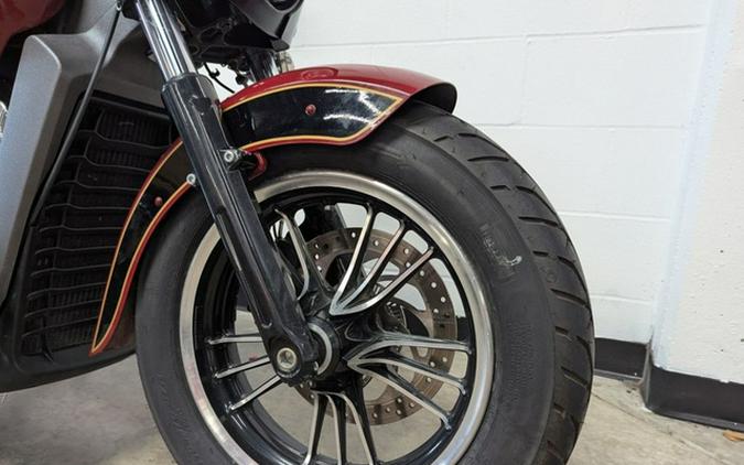 2019 Indian Scout ABS Indian Motorcycle Red Thunder Black