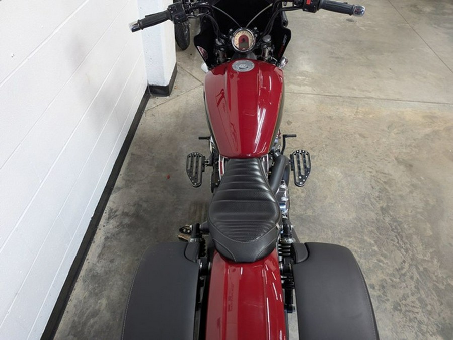 2019 Indian Scout ABS Indian Motorcycle Red Thunder Black