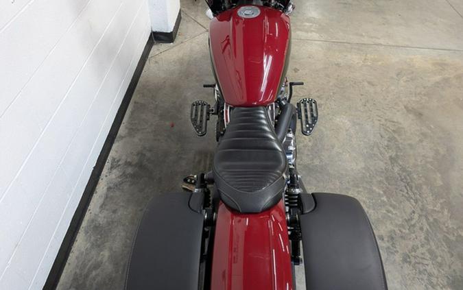 2019 Indian Scout ABS Indian Motorcycle Red Thunder Black