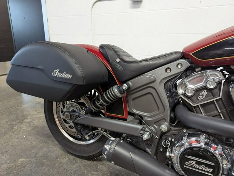 2019 Indian Scout ABS Indian Motorcycle Red Thunder Black