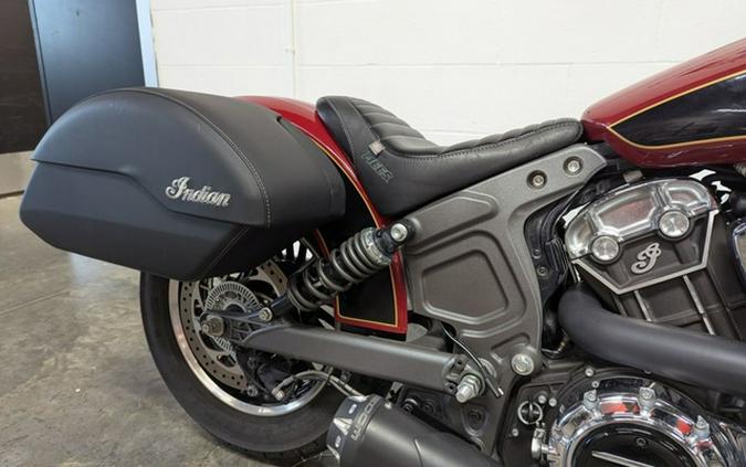 2019 Indian Scout ABS Indian Motorcycle Red Thunder Black