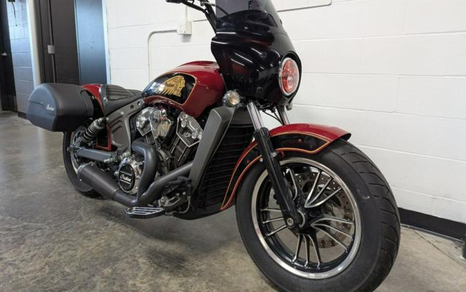2019 Indian Scout ABS Indian Motorcycle Red Thunder Black