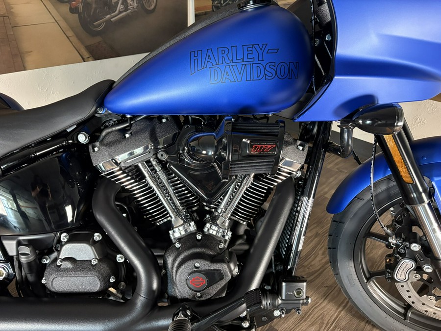 2026 Harley-Davidson® Low Rider® ST Aurora Blue Denim Black Trim