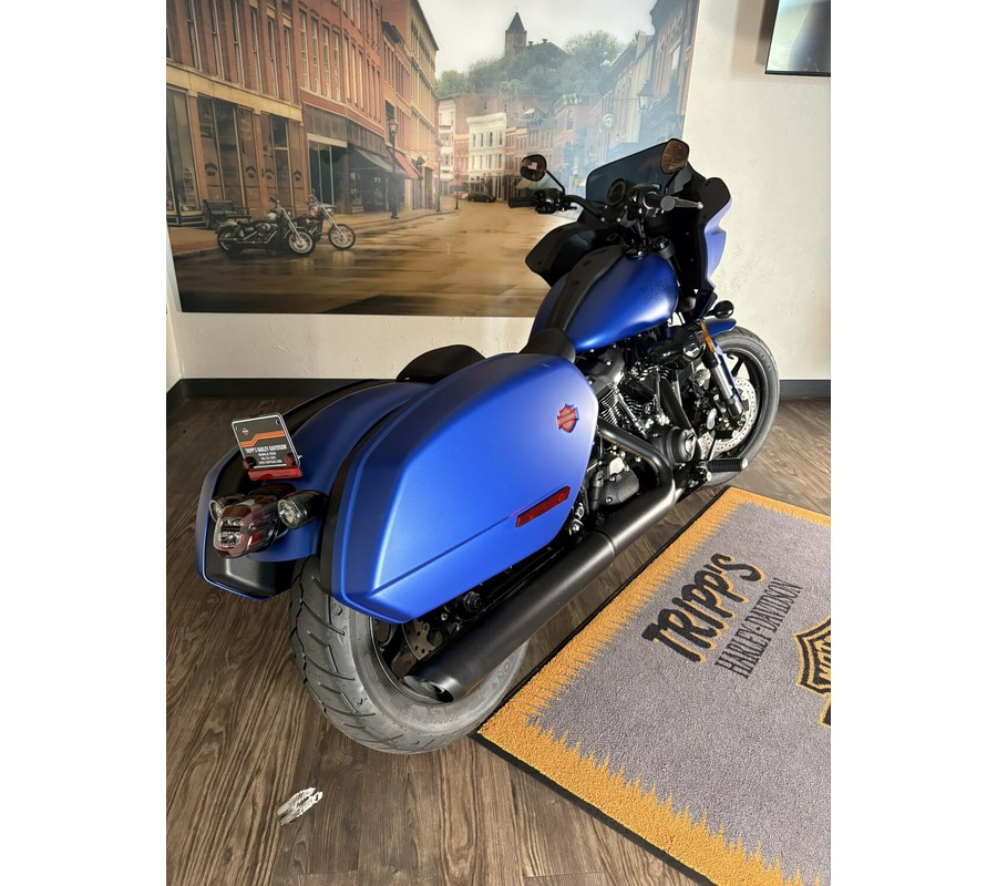 2026 Harley-Davidson® Low Rider® ST Aurora Blue Denim Black Trim
