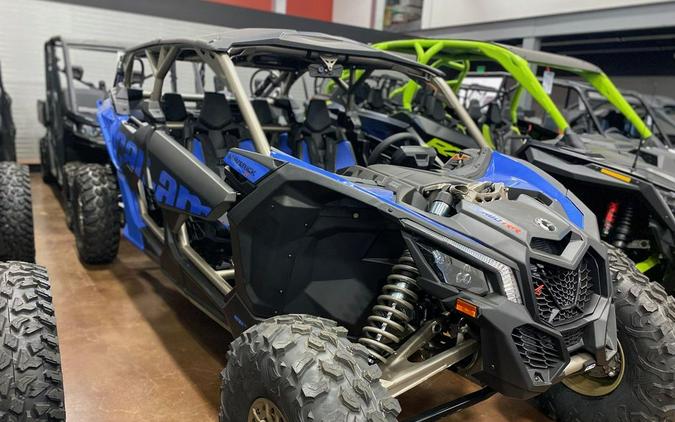 2024 Can-Am® Maverick X3 MAX X rs Turbo RR with Smart-Shox Dazzling Blue & Carbon Black