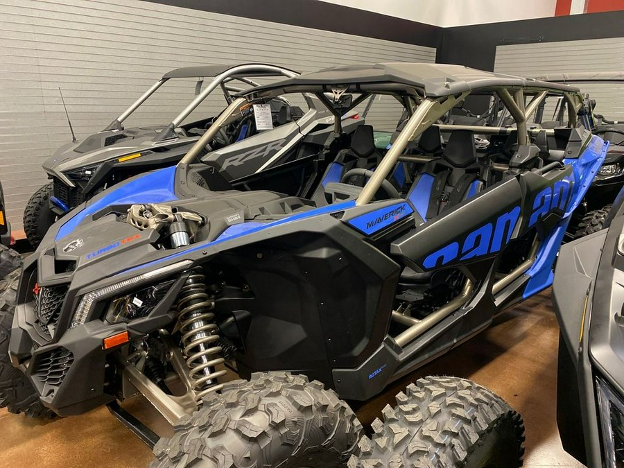 2024 Can-Am® Maverick X3 MAX X rs Turbo RR with Smart-Shox Dazzling Blue & Carbon Black