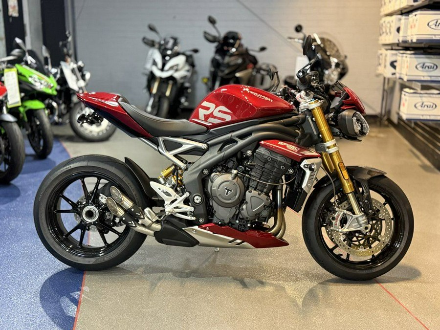 2024 Triumph Speed Triple 1200 RS Carnival Red