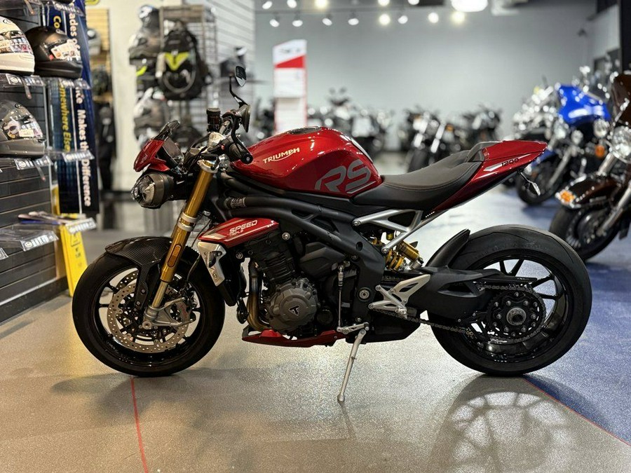 2024 Triumph Speed Triple 1200 RS Carnival Red