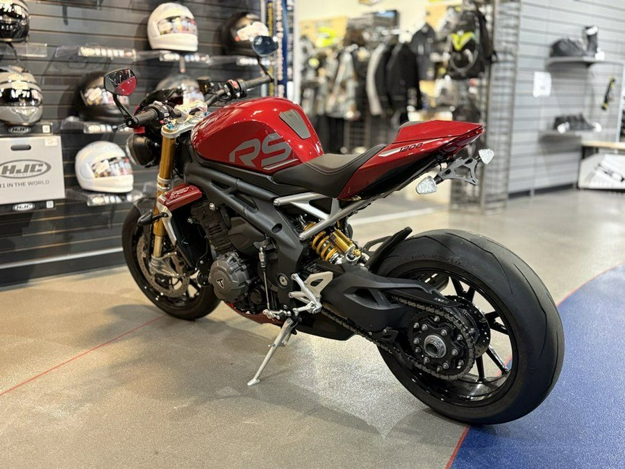 2024 Triumph Speed Triple 1200 RS Carnival Red