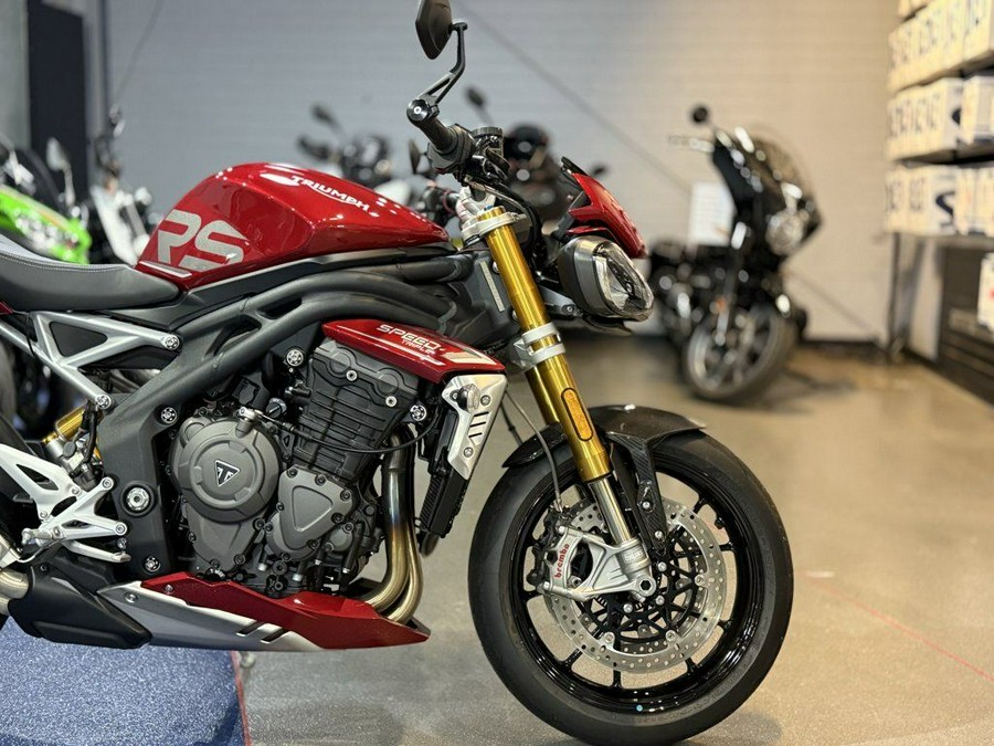 2024 Triumph Speed Triple 1200 RS Carnival Red