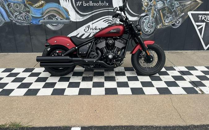 2024 Indian Motorcycle® Chief Bobber Dark Horse® Sunset Red Smoke