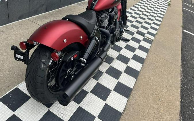 2024 Indian Motorcycle® Chief Bobber Dark Horse® Sunset Red Smoke