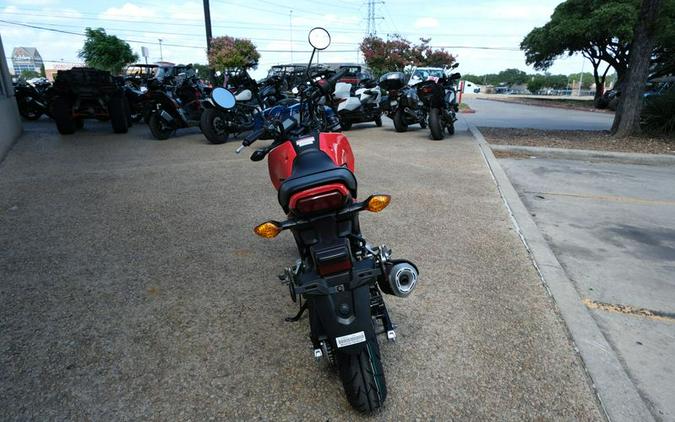 New 2025 HONDA GROM CHERRY RED