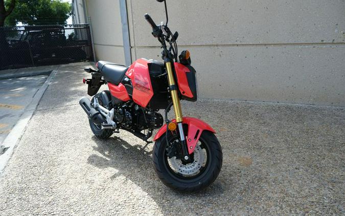 New 2025 HONDA GROM CHERRY RED