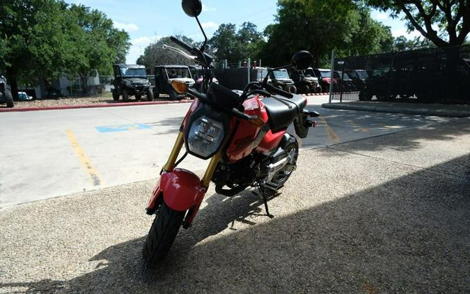 New 2025 HONDA GROM CHERRY RED