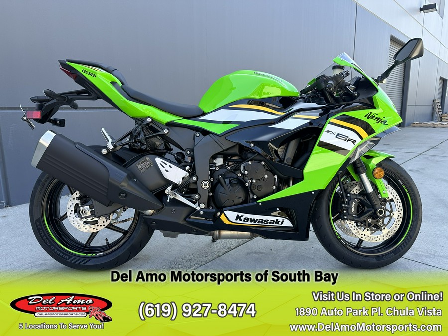 2025 Kawasaki NINJA ZX-6R ABS KRT EDITION