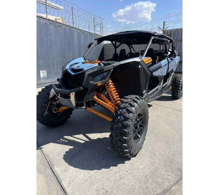 2025 Can-Am® Maverick X3 Max RS Turbo RR Scandi Blue & Orange Crush