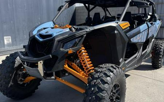 2025 Can-Am® Maverick X3 Max RS Turbo RR Scandi Blue & Orange Crush